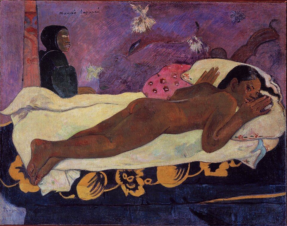 Paul Gauguin – Spirit of the Dead Watching (1892) 