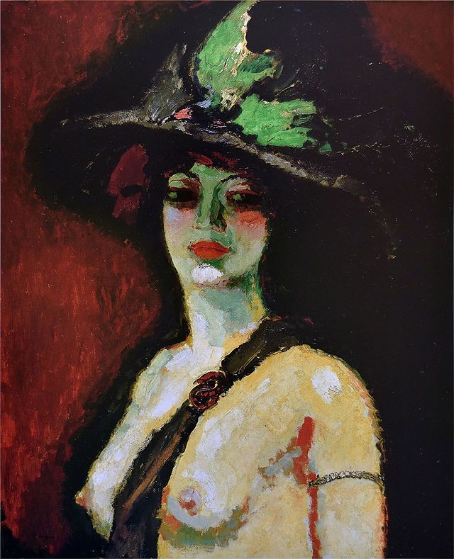 Kees van Dongen – Woman with a Large Hat (1906)
