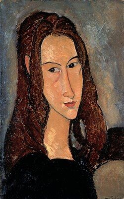 Amedeo Modigliani – Portrait of Jeanne Hébuterne (1918)